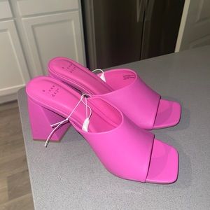 Women’s Vira Heel - Target “A New Day” - Pink - Size 10 - Worn Once